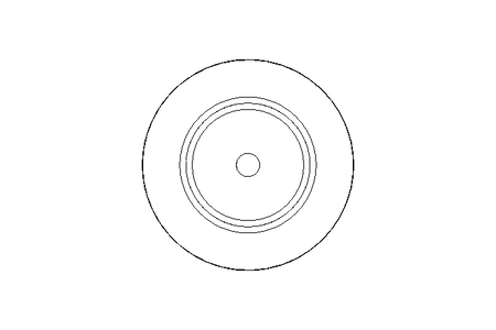 Membrane/diaphragme D=34 L/H=6 NBR