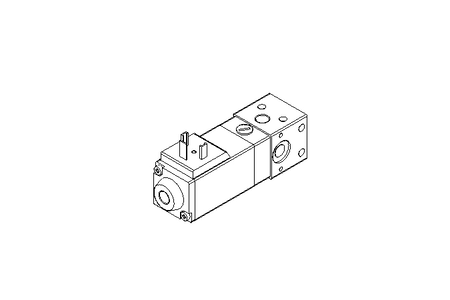 Válvula solenoide 3/2 1/8 24 V