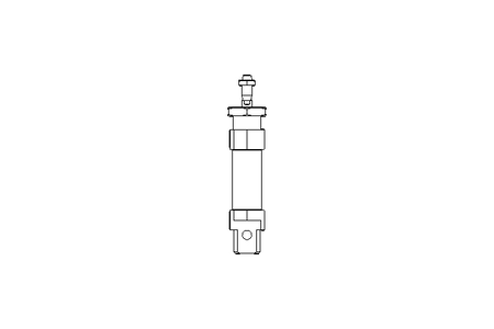 Doppelt wirkender Zylinder D20 Hub15