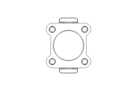 Flange articulada para cilindro SNCB-32