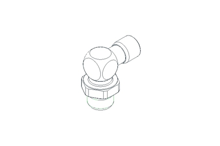 PIPE SCREW CONNECTOR G1/8 AD=4