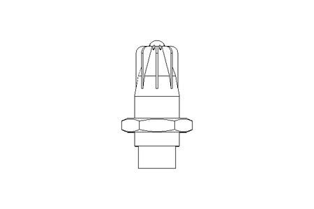 AIR BLAST NOZZLE  216 BSP 1/4"