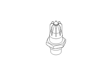 AIR BLAST NOZZLE  216 BSP 1/4"