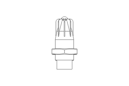 AIR BLAST NOZZLE  216 BSP 1/4"