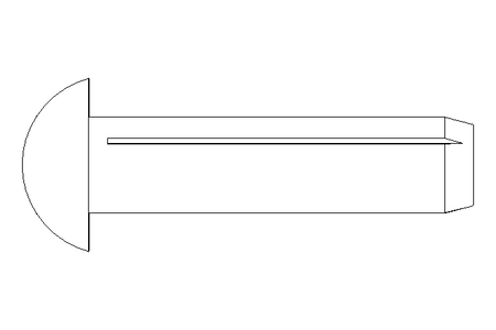 Grooved drive stud ISO8746 3x12 A2