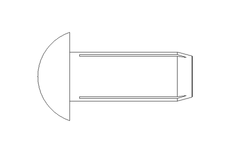 Chiodo intagliato ISO 8746 4x10 A2