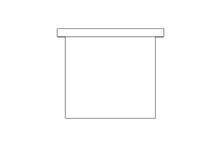 Plain bearing bush V 16x22x26x22x2