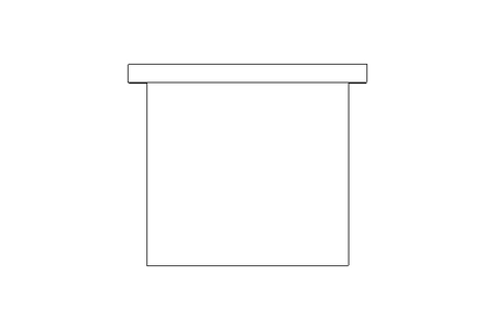 Plain bearing bush V 16x22x26x22x2