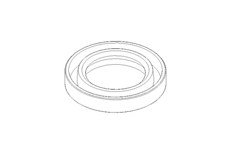 Joint d'arbre A 25x42x7 NBR DIN3760