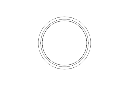 Sealing ring for needle roller bearing G