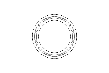 Grooved ring EMX 7.98x10.9x2.4 PTFE