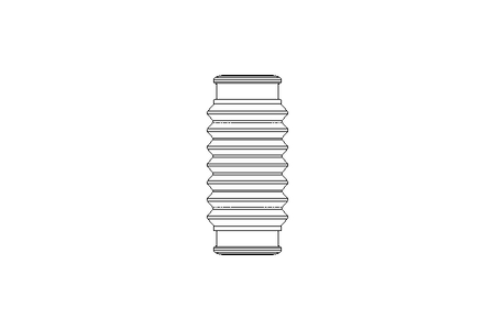 Rubber bellows L=35-82 d=35