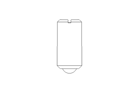 Spring-loaded pressure piece 1.4305