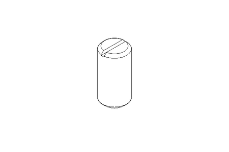 Spring-loaded pressure piece 1.4305