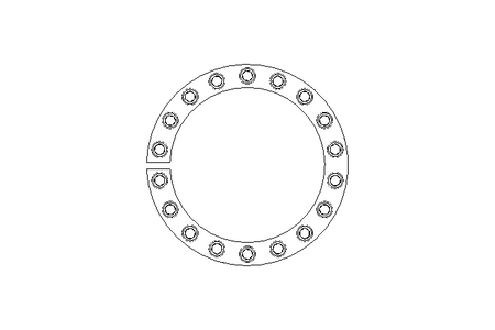 Clamping element D260 d200 95000Nm