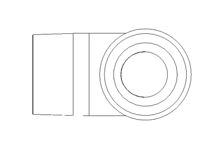 Winkel A4 1/2" TG/ZN DIN EN 10242