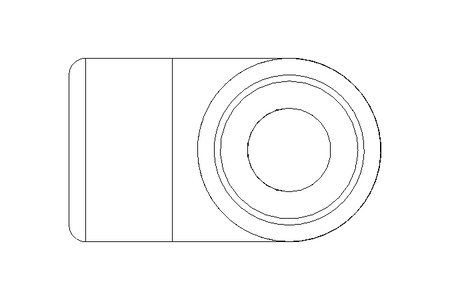 Angle/elbow RP 1/4" L21 1.4571 DIN 2987