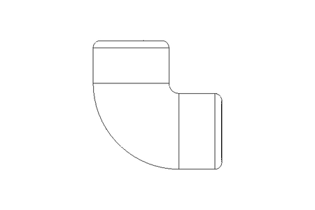 CANTONEIRA  1/4"  L=21  1.4571 DIN2987