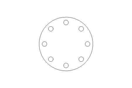 Flange DN80 PN16 1.0460 DIN EN 1092-1