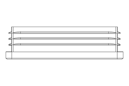 Заглушка GPN270R LA=80 BA=40