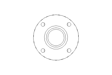 Universal joint shaft D=58 L1=268 L2=308