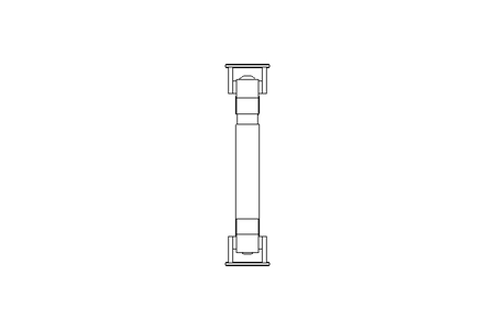 Universal joint shaft D=58 L1=268 L2=308