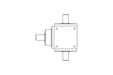 Kegelradgetriebe K156 D0 I= 1:1