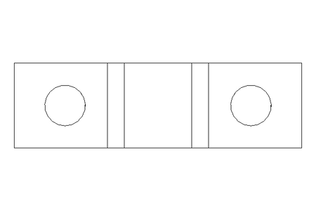 Pipe clamp D=8 B=10