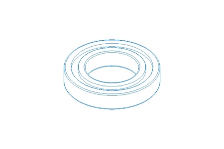 Deep groove ball bearing 6214 2RS1 70