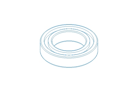 Deep groove ball bearing 6008 40x68x15