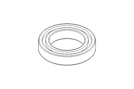 Rillenkugellager 6010 2RS 50x80x16