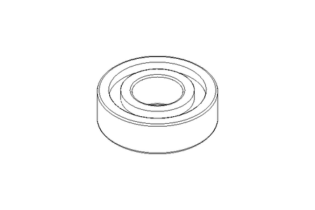 Deep groove ball bearing 6203 17x40x12