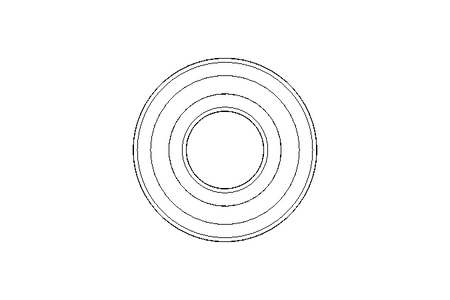 Roulem. rainuré à billes 6204 2RS 20x47