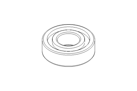 Deep groove ball bearing 6204 2RS 20x47