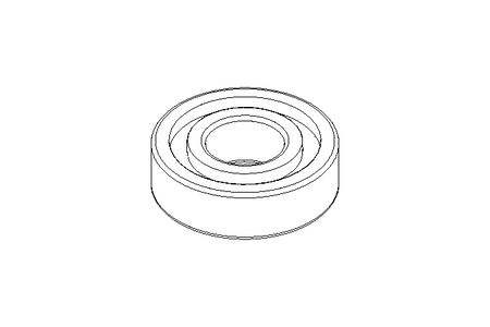 Deep groove ball bearing 6204 2RS 20x47