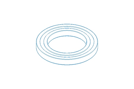 Deep groove ball bearing 16016 80x125x14