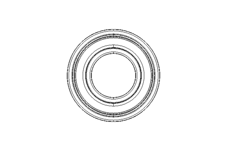 Ang.-cont. ball bearing G5206 2RSN 30x62