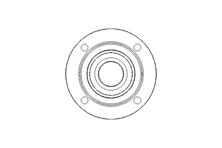 Rodamiento con brida RME FA125.8 40x145