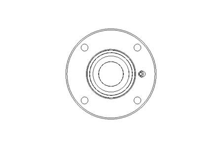 Flange bearing RME FA125.8 40x145x56.3