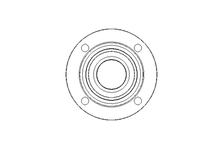 Mancal de flange RME FA125.8 70x215x66,1