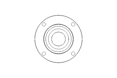 Flange bearing RMEO FA125.8 100x340