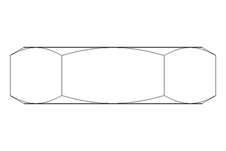 Tuerca hexagonal M4 A2 DIN439