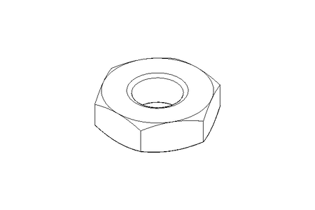 Hexagon nut M4 A2 DIN439