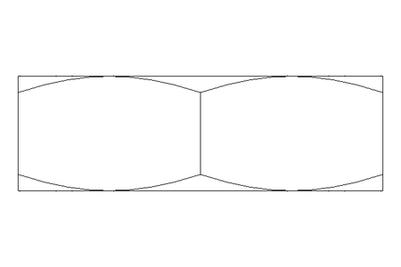 Écrou hexagonal M4 A2 DIN439