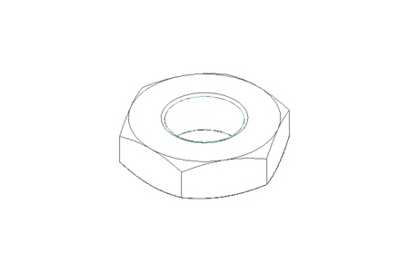 Écrou hexagonal M10x1 A2 DIN439