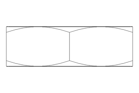 Tuerca hexagonal M10x1 A2 DIN439