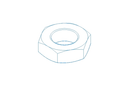 Tuerca hexagonal M22 A2 DIN439