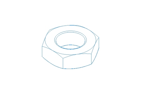 Écrou hexagonal M24 A2 DIN439