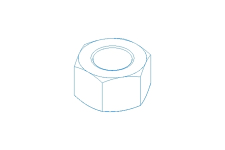 Écrou hexagonal M12x1,5 A4 DIN934