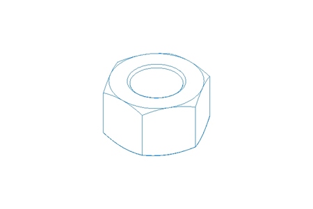 Hexagon nut M12 St-Zn DIN934